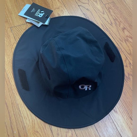 Outdoor Research Seattle Rain Hat Black Gore-Tex Waterproof. Mens Large - Picture 2 of 10